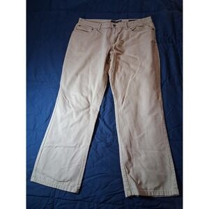 Weatherproof straight Mens 36/30 Cotton khaki chino pants